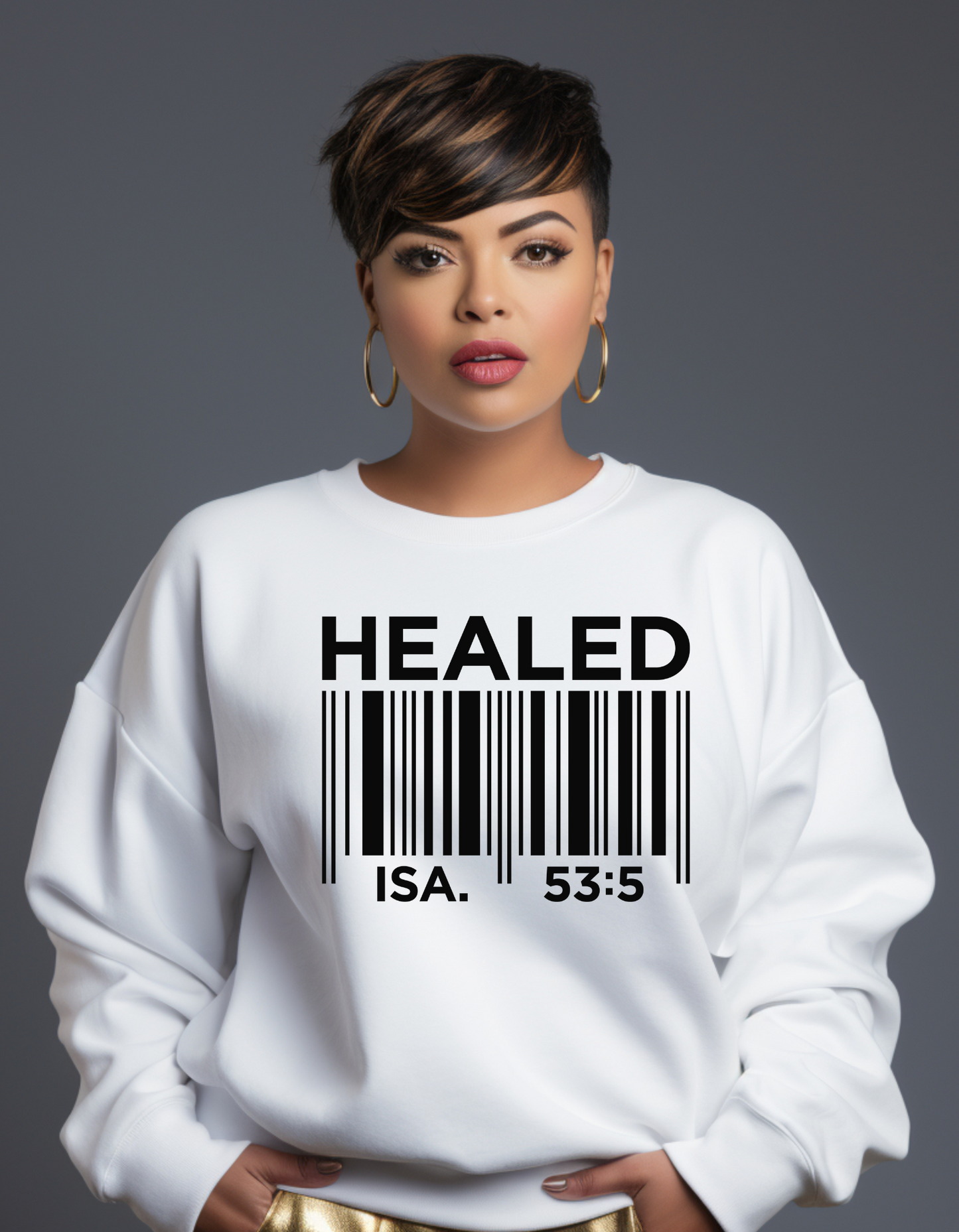 Healed - Long Sleeve Sweat Shirt