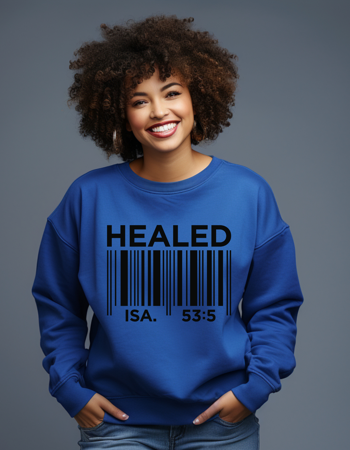 Healed - Long Sleeve Sweat Shirt