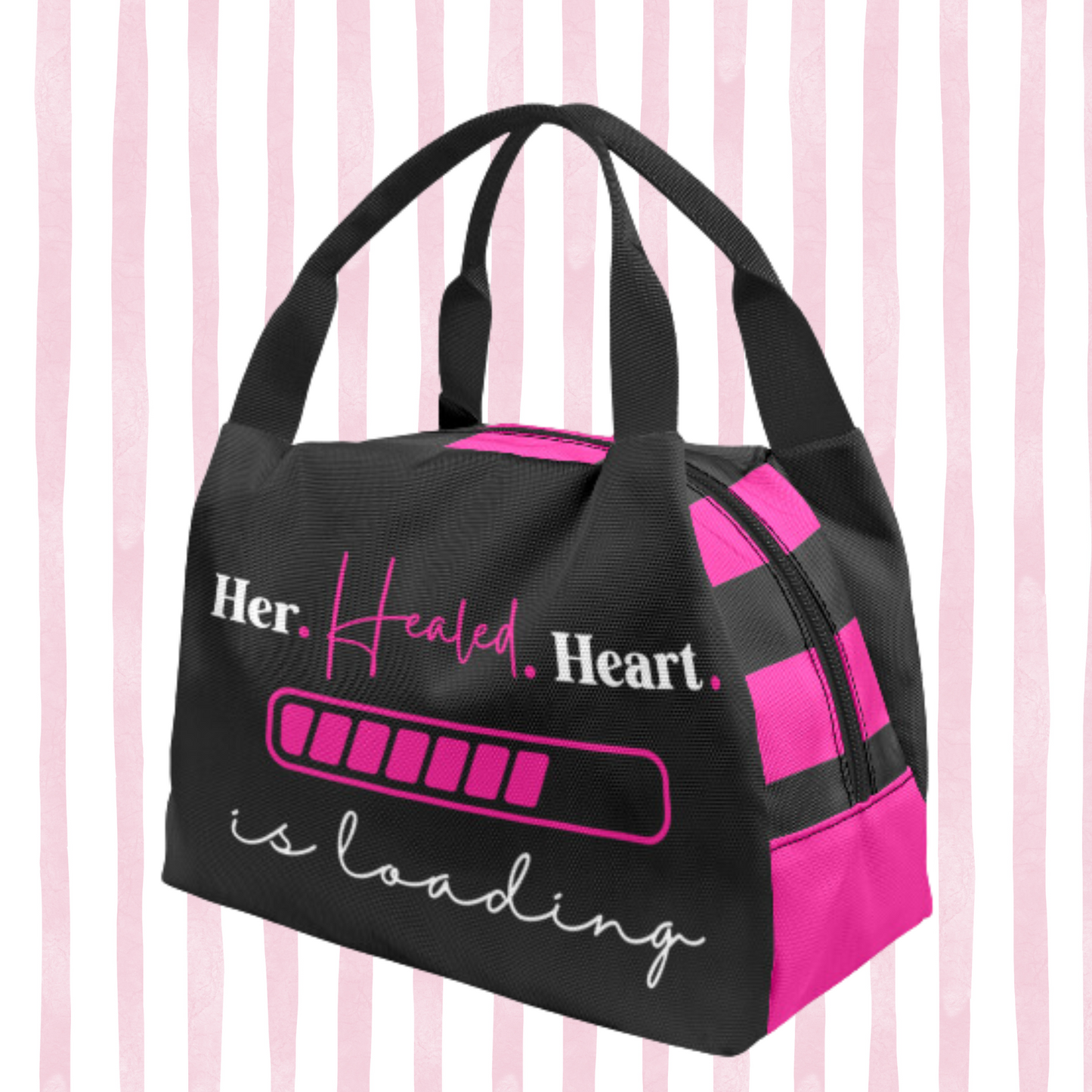 Her Healed Heart is loading stylish lunch bag