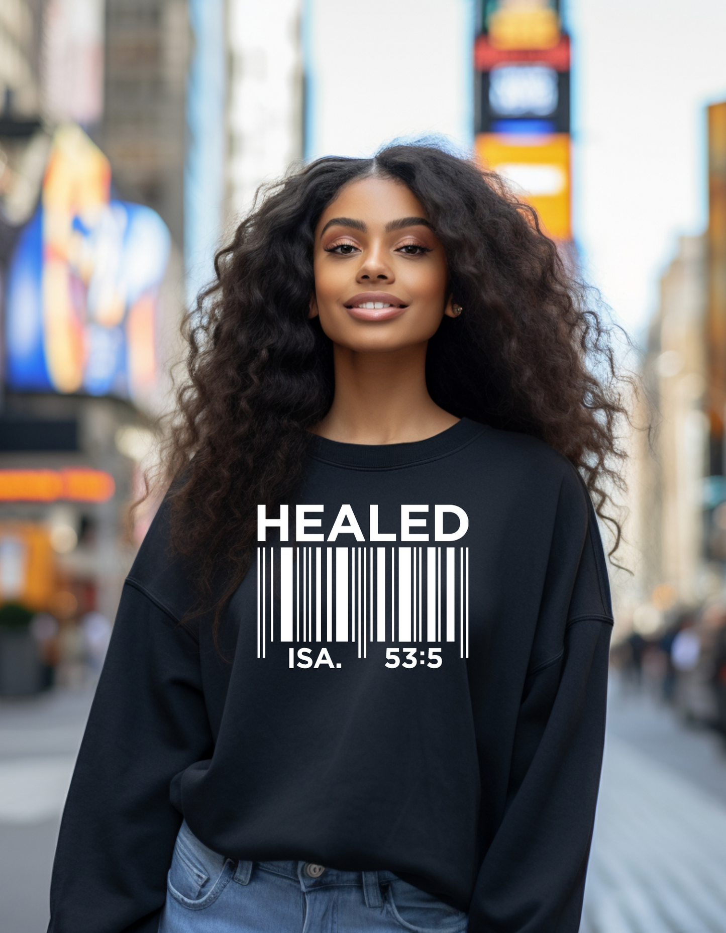 Healed - Long Sleeve Sweat Shirt