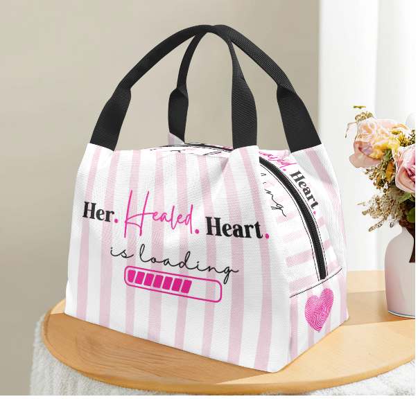 Her Healed Heart is loading stylish lunch bag