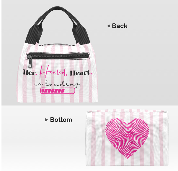 Her Healed Heart is loading stylish lunch bag